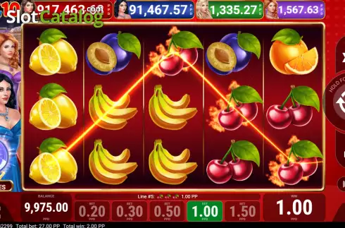 Скрин3. Lady Chance 10 слот