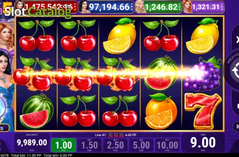 Скрин3. Pome Splash 5 слот