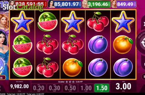 Скрин3. Fruit Chase 10 слот