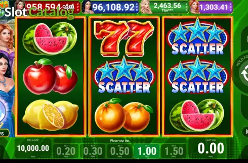 Скрин2. Sevens Joy слот