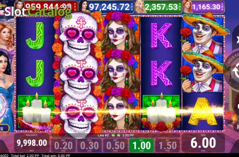 Скрин3. Chica Alegre 5 слот