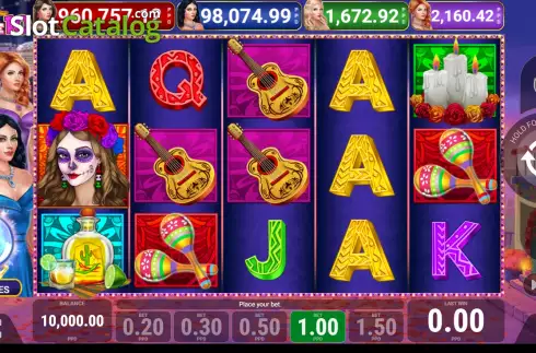 Скрин2. Chica Alegre 10 слот