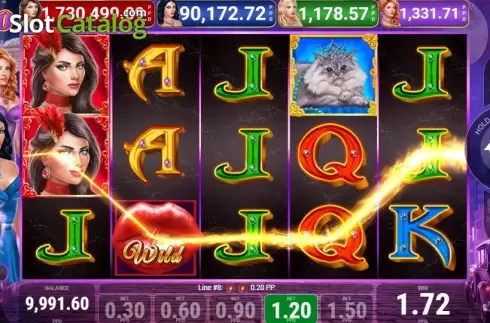 Скрин3. Attractive Flirt 30 слот