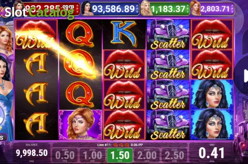 Скрин3. Attractive Flirt 50 слот