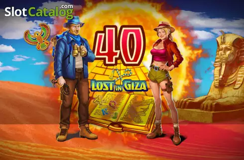 Lost in Giza 40 логотип