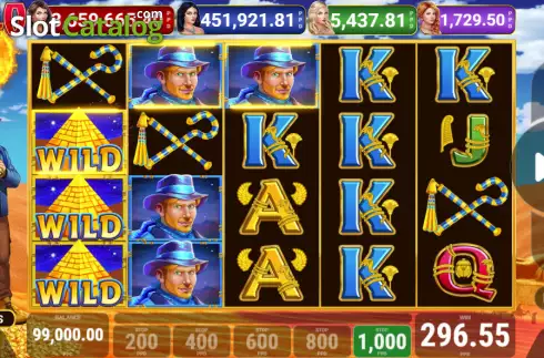 Скрин3. Lost in Giza 40 слот