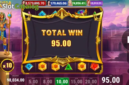 Скрин3. Golden Fate слот