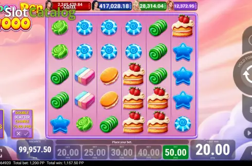 Скрин2. Bonbon Pop x1000 слот