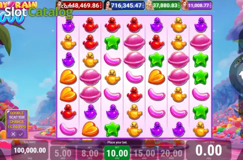 Скрин2. Gummy Rain x1000 слот