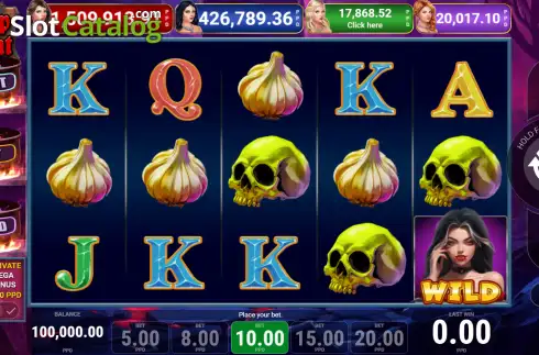 Скрин2. Vamp Hunt слот