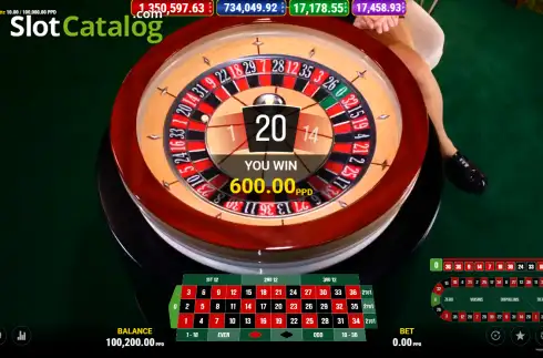 Скрин3. Emerald Roulette слот