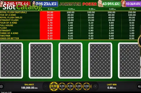 Скрин2. Jokester Poker слот