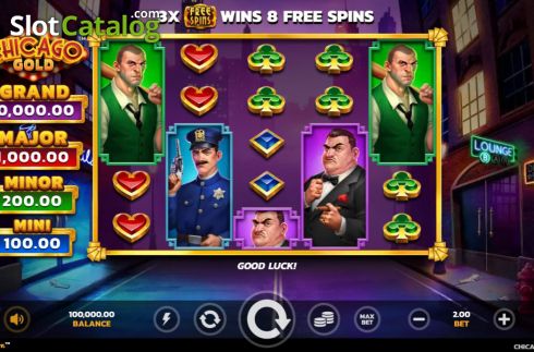 Скрин3. Chicago Gold слот