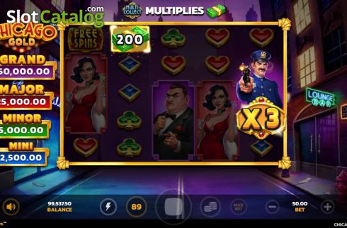 Скрин5. Chicago Gold слот