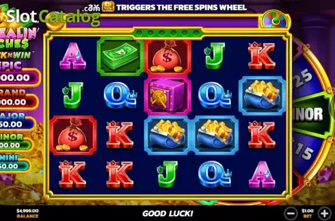 Скрин3. Squealin Riches слот