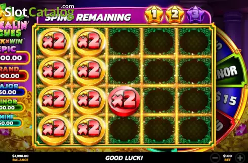 Скрин8. Squealin Riches слот