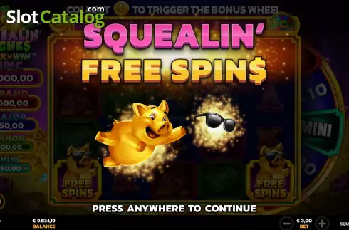 Скрин9. Squealin Riches слот