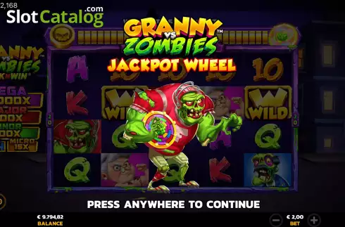 Скрин4. Granny vs Zombies слот