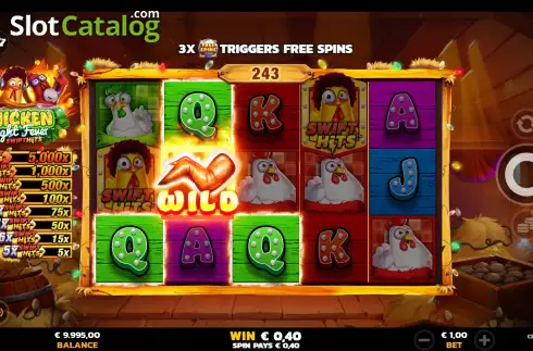 Скрин4. Chicken Night Fever слот