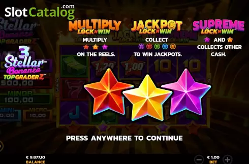Скрин9. 3 Stellar Bonanza слот