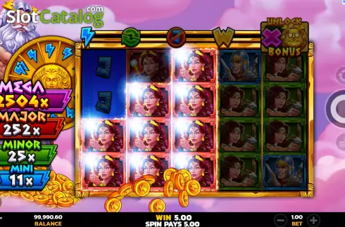 Скрин4. Alpha Gods: Zeus слот