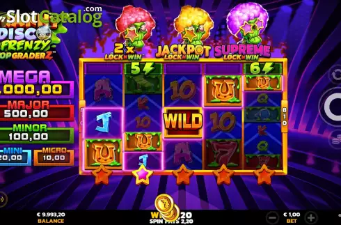 Скрин6. Granny Disco Frenzy слот
