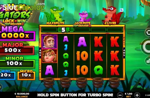 Скрин3. 3 Lucky Gators слот