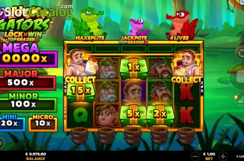 Скрин6. 3 Lucky Gators слот