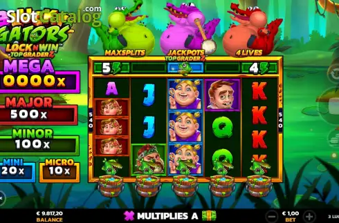 Скрин8. 3 Lucky Gators слот