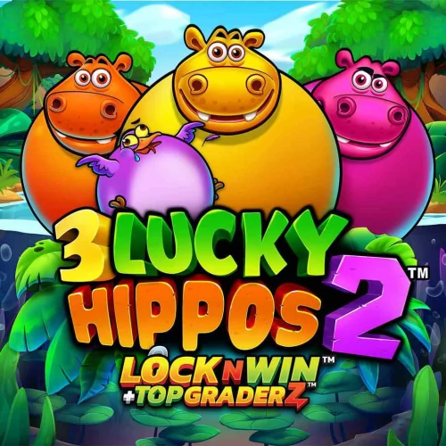 3 Lucky Hippos 2 логотип