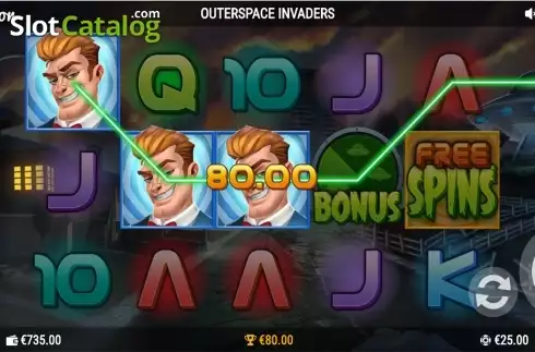 Скрин6. Outerspace Invaders слот