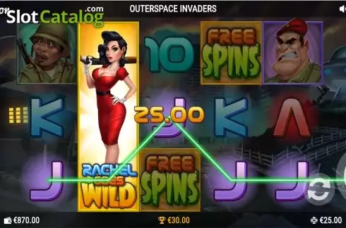 Скрин4. Outerspace Invaders слот