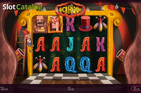 Скрин2. D Cirque слот