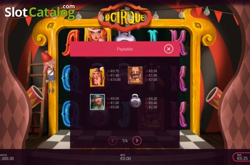 Скрин7. D Cirque слот