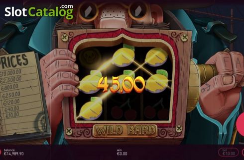 Скрин9. Wild Bard слот