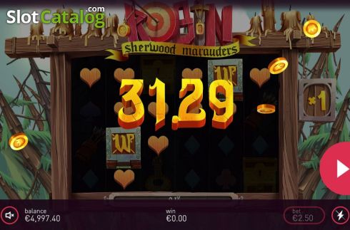 Скрин3. Robin Sherwood Marauders слот