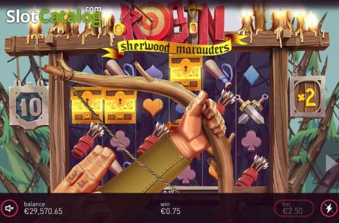 Скрин5. Robin Sherwood Marauders слот