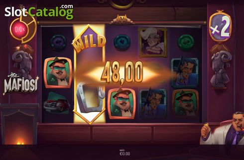 Скрин3. The Mafiosi слот