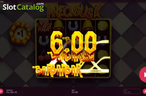 Скрин3. Precious 7 слот