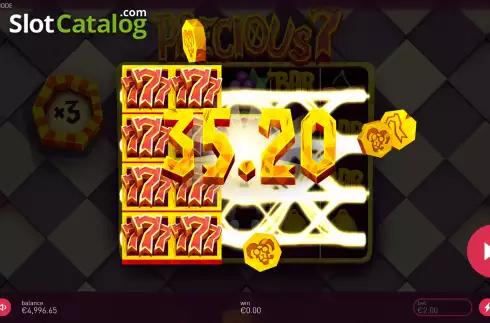 Скрин7. Precious 7 слот
