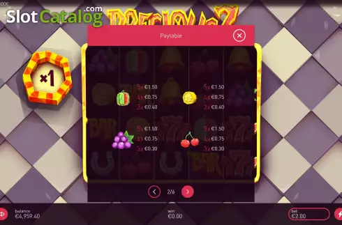 Скрин9. Precious 7 слот