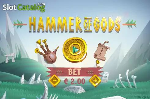 Скрин2. Hammer of Gods слот