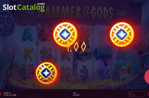 Скрин6. Hammer of Gods слот