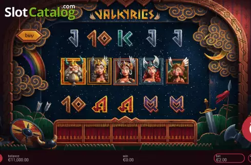 Скрин3. Valkyries слот