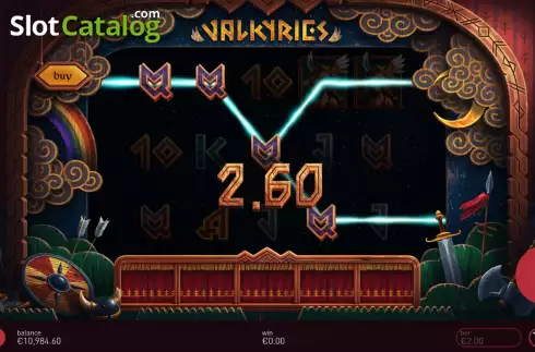 Скрин4. Valkyries слот