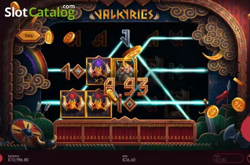 Скрин6. Valkyries слот