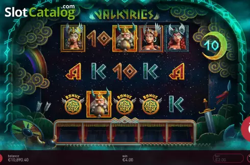 Скрин8. Valkyries слот