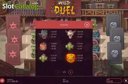 Скрин9. Wild Duel слот