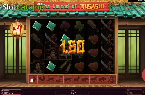 Скрин4. The Legend of Musashi слот
