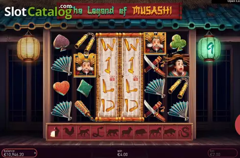 Скрин6. The Legend of Musashi слот